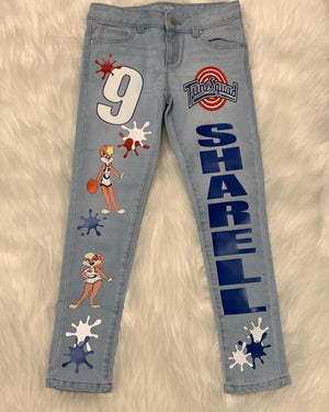 Custom kids denim set