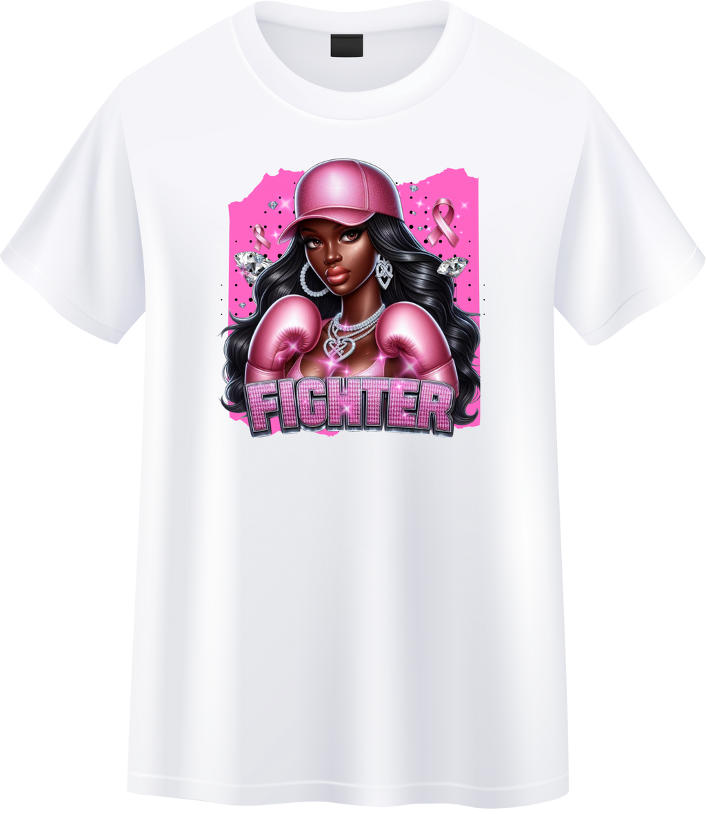 Fighter Breast Cancer Awareness unisex shirt