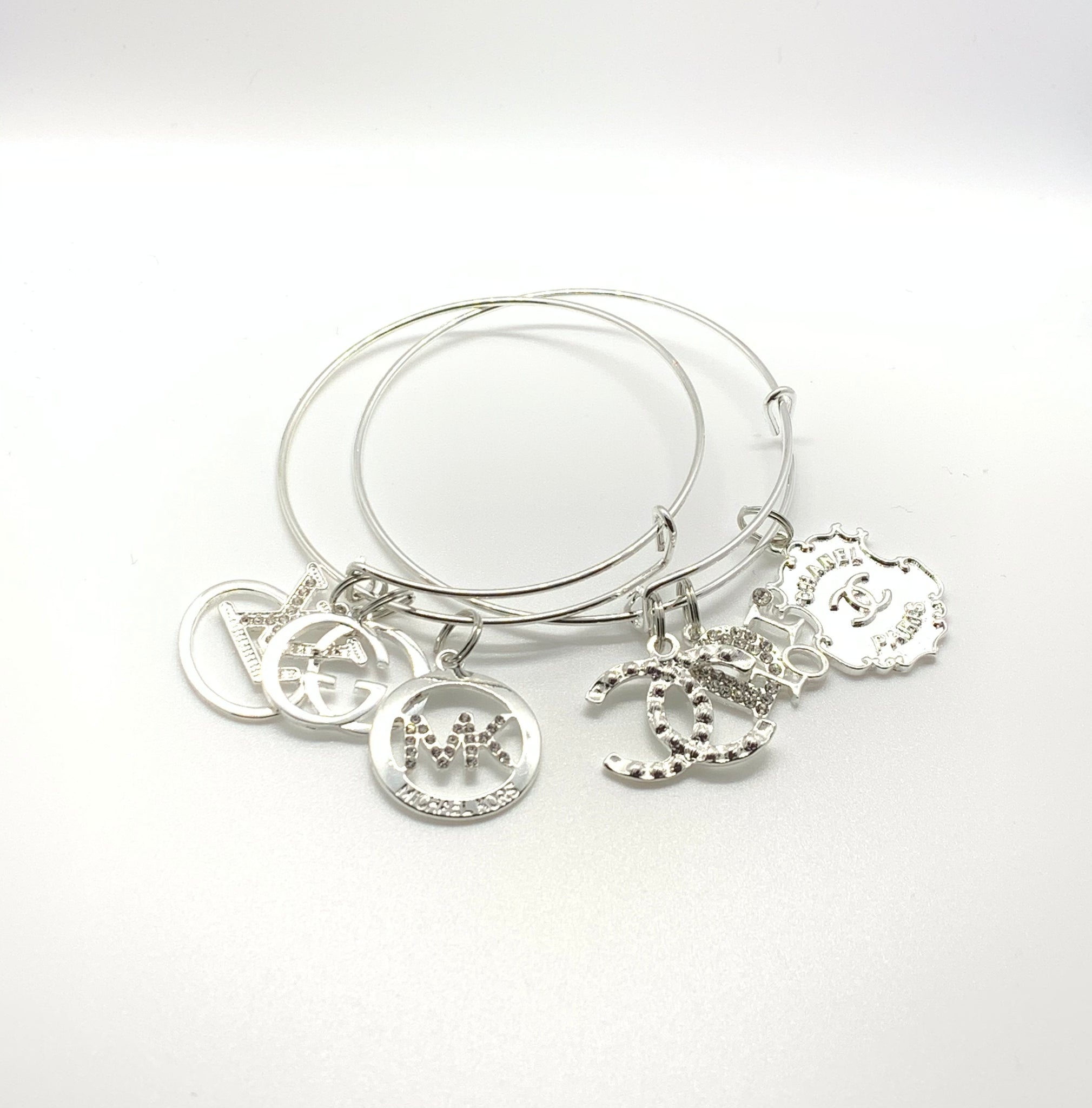 Designer inspired deals charm bracelets