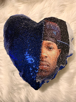 Sequins Photo Pillow